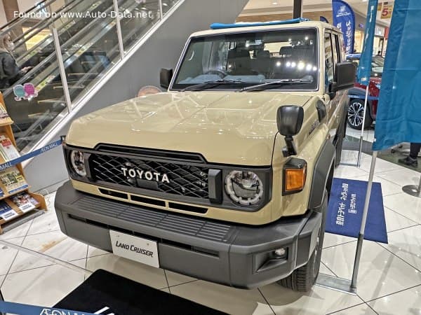 2023 Toyota Land Cruiser (70, Japan) 2.8L (204 Hp) 4WD ECT