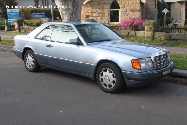1989 Mercedes-Benz C124 (facelift 1989) 230 CE (132 Hp) Automatic