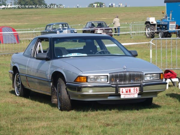 1988 Buick Regal III Coupe 3.8 V6 (208 Hp) Automatic